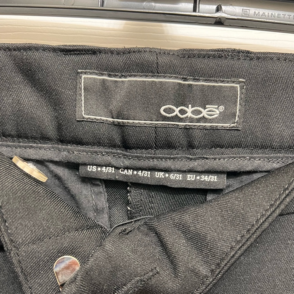 Classic Black Pants - Picture 3 of 3